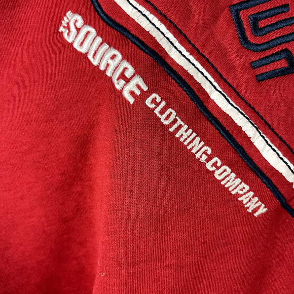 The Source Clothing Company Hoodie Men XL Hip Hop Streetwear Thrashed Distressed - Picture 11 of 16